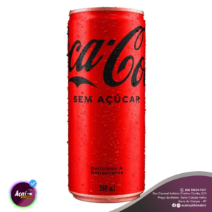 Refrigerante Coca-Cola Sem Açúcar Lata 310 ml